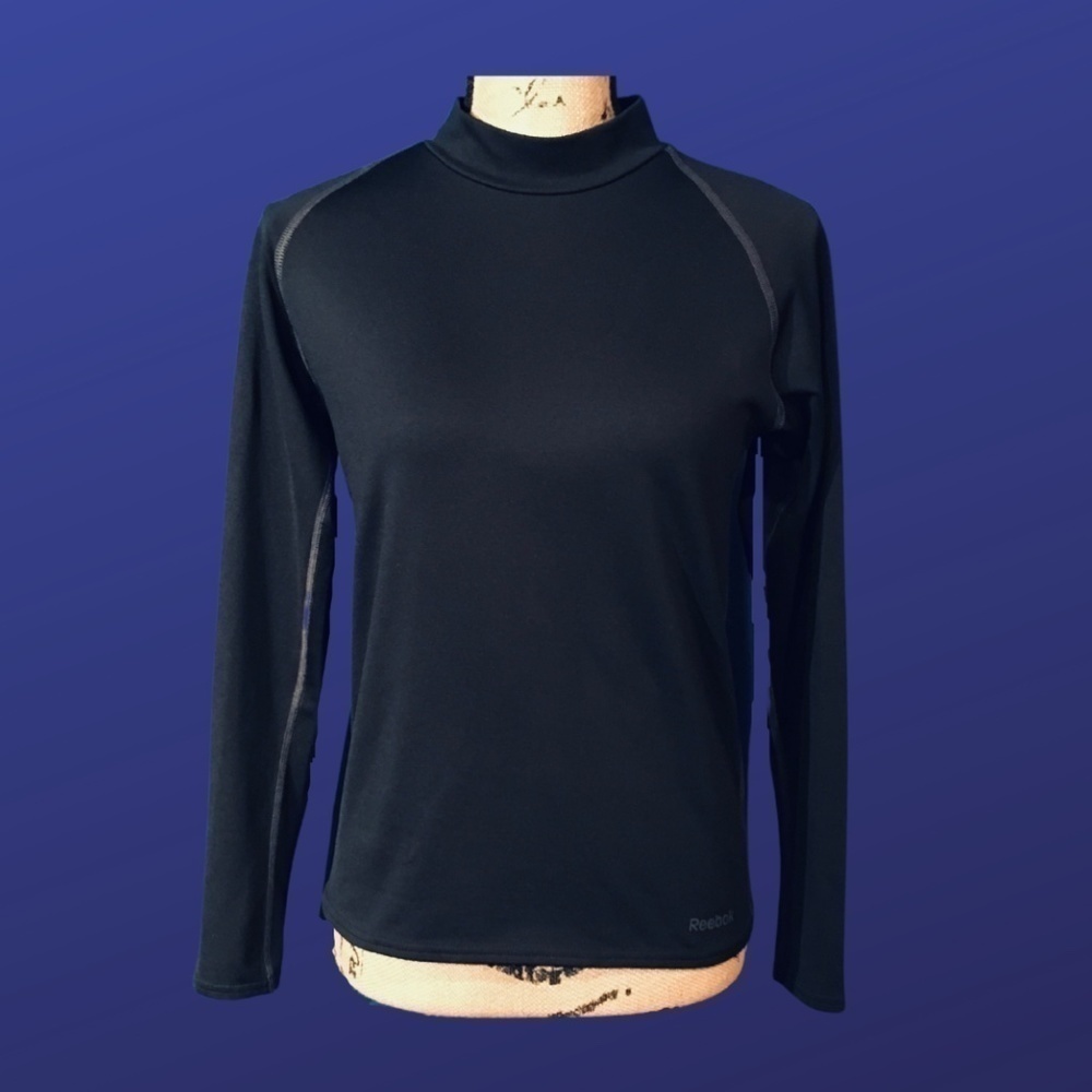 Reebok Women’s Running Top Training Shirt, BLACK, Women's Size S, Pre-owned, EUC